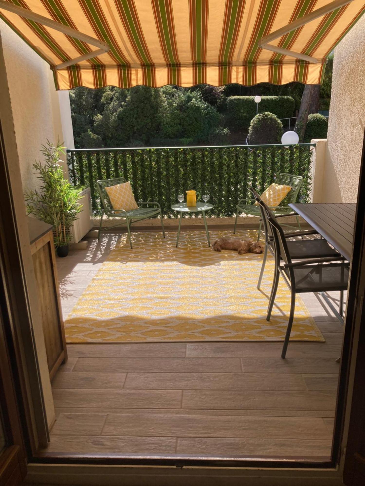 Studio 110 Grande Terrasse Proche Mer Bandol Buitenkant foto