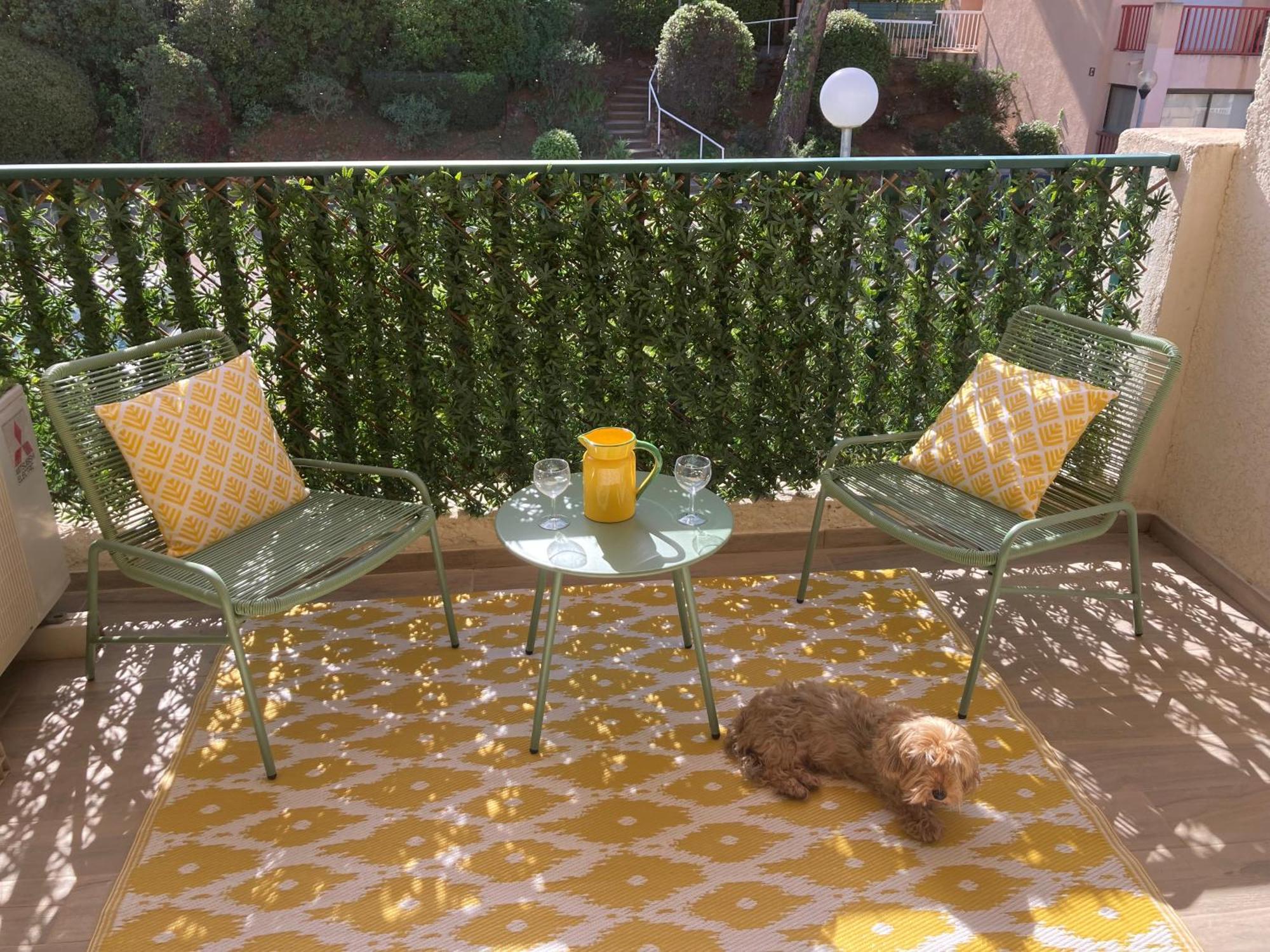Studio 110 Grande Terrasse Proche Mer Bandol Buitenkant foto